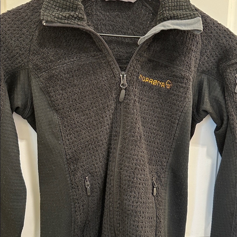 Norrona Black Lofoten Polartec Fleece Full Zip Jacket - Women's XS